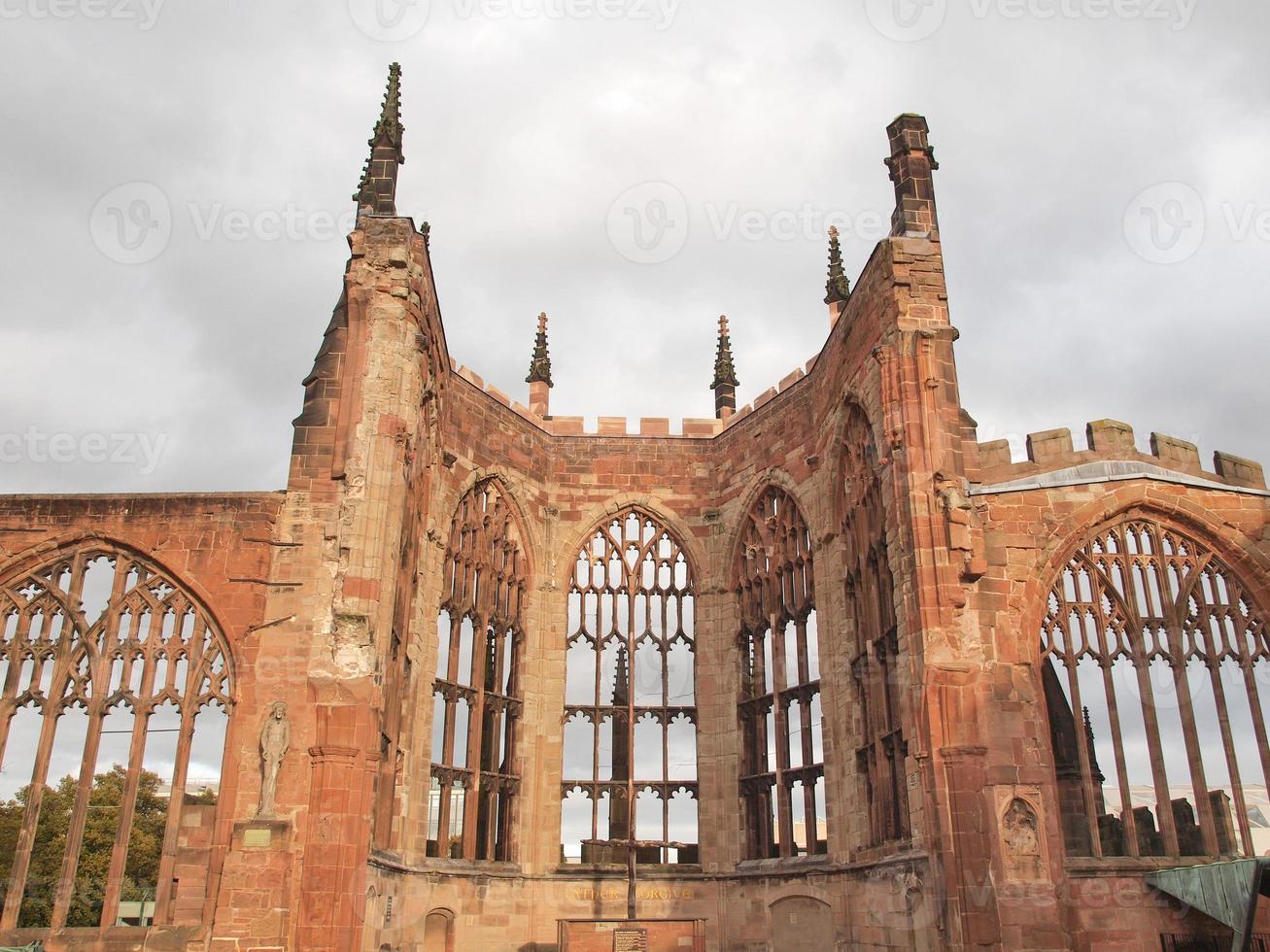 Coventry Cathedral ruins photo