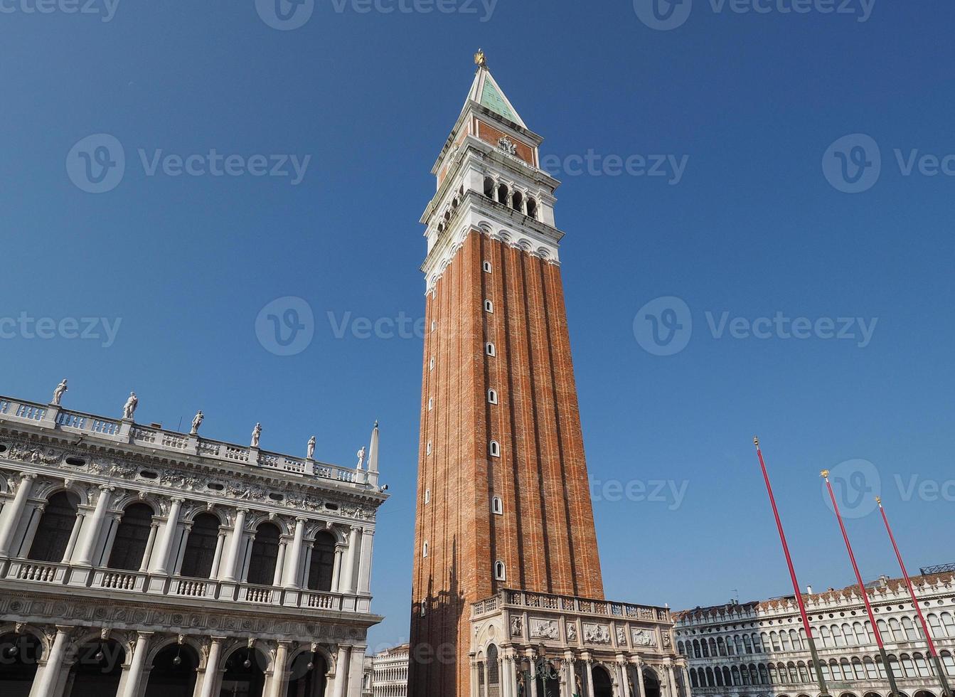 plaza de san marcos en venecia foto