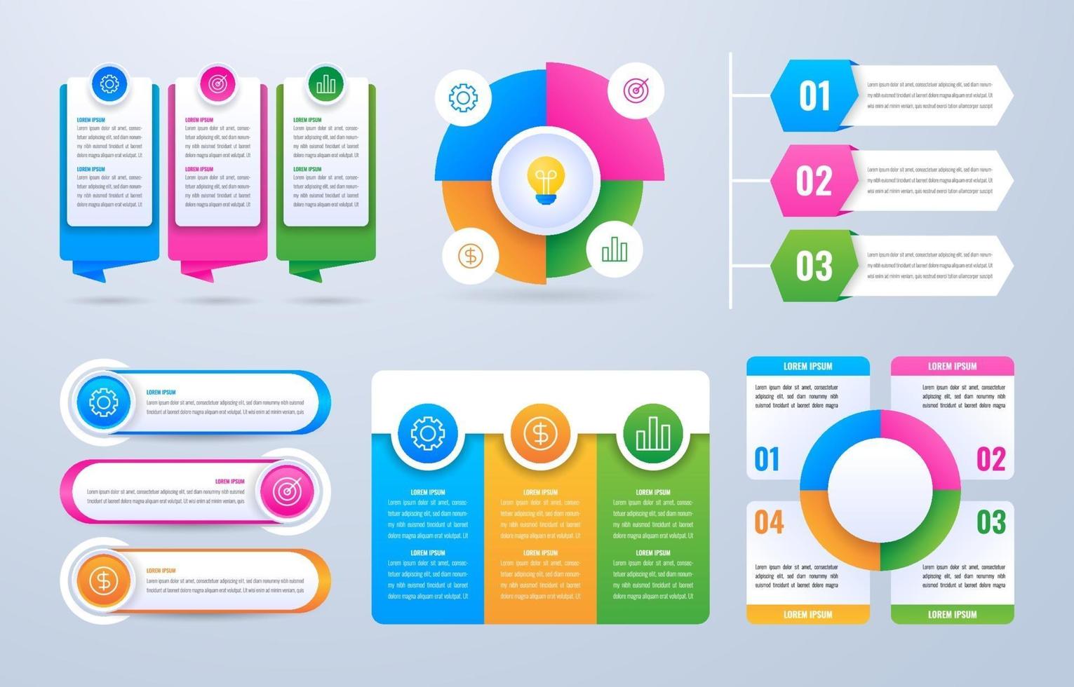 Infographic Elements for Business vector