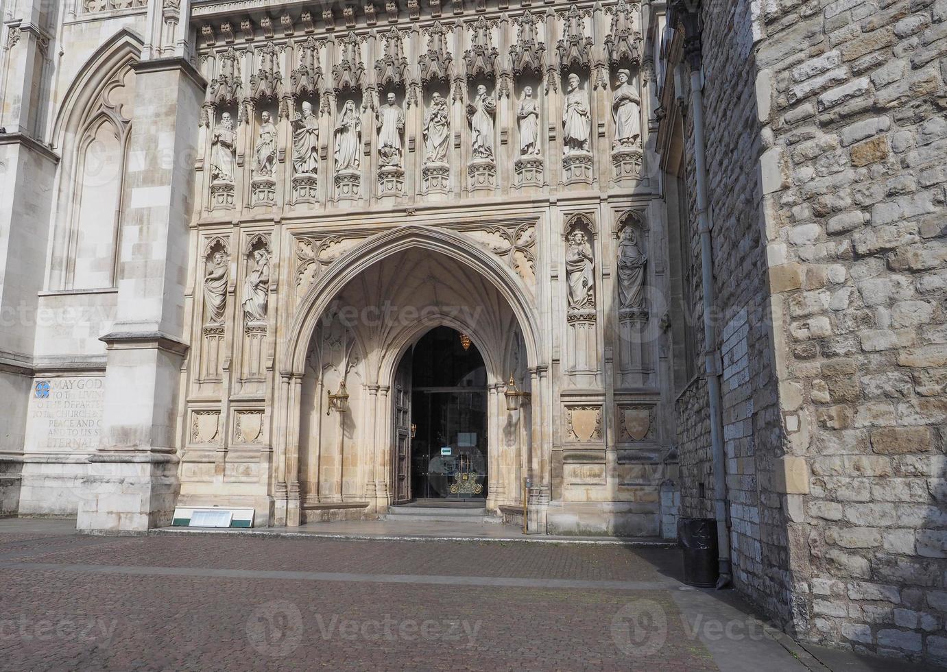 Westminster Abbey church in London photo