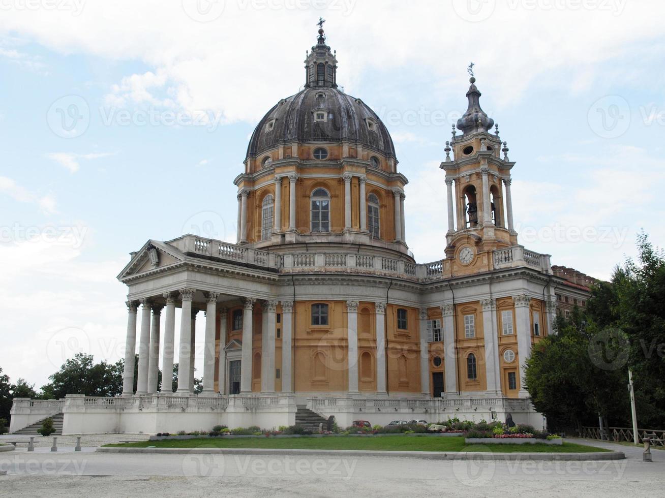 basilica di superga en turín foto