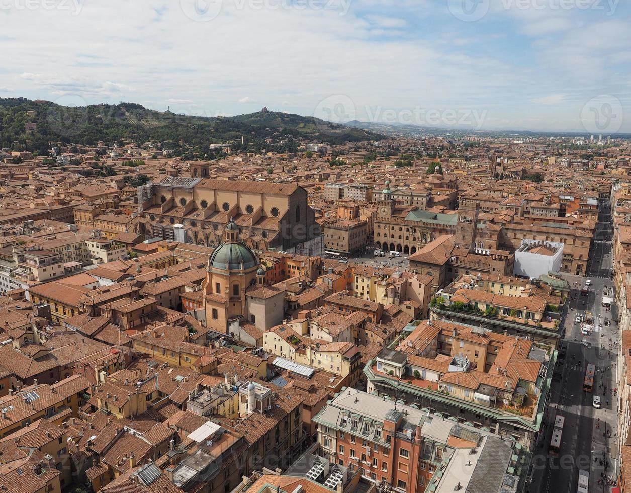 Aerial view of Bologna photo