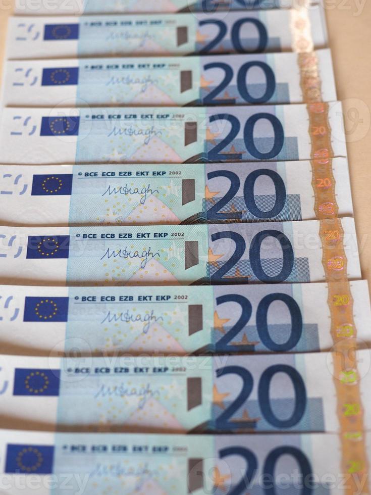 euro billetes de euro, unión europea ue foto