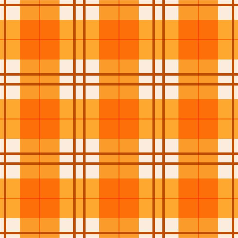 Simple seamless checkered pattern in English and Scottish style. vector