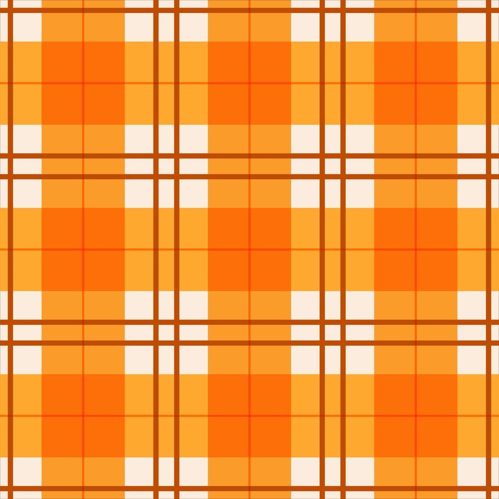 Simple seamless checkered pattern in English and Scottish style. vector