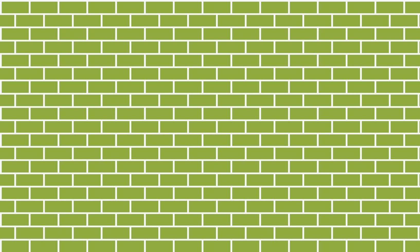 green brick wall background vector