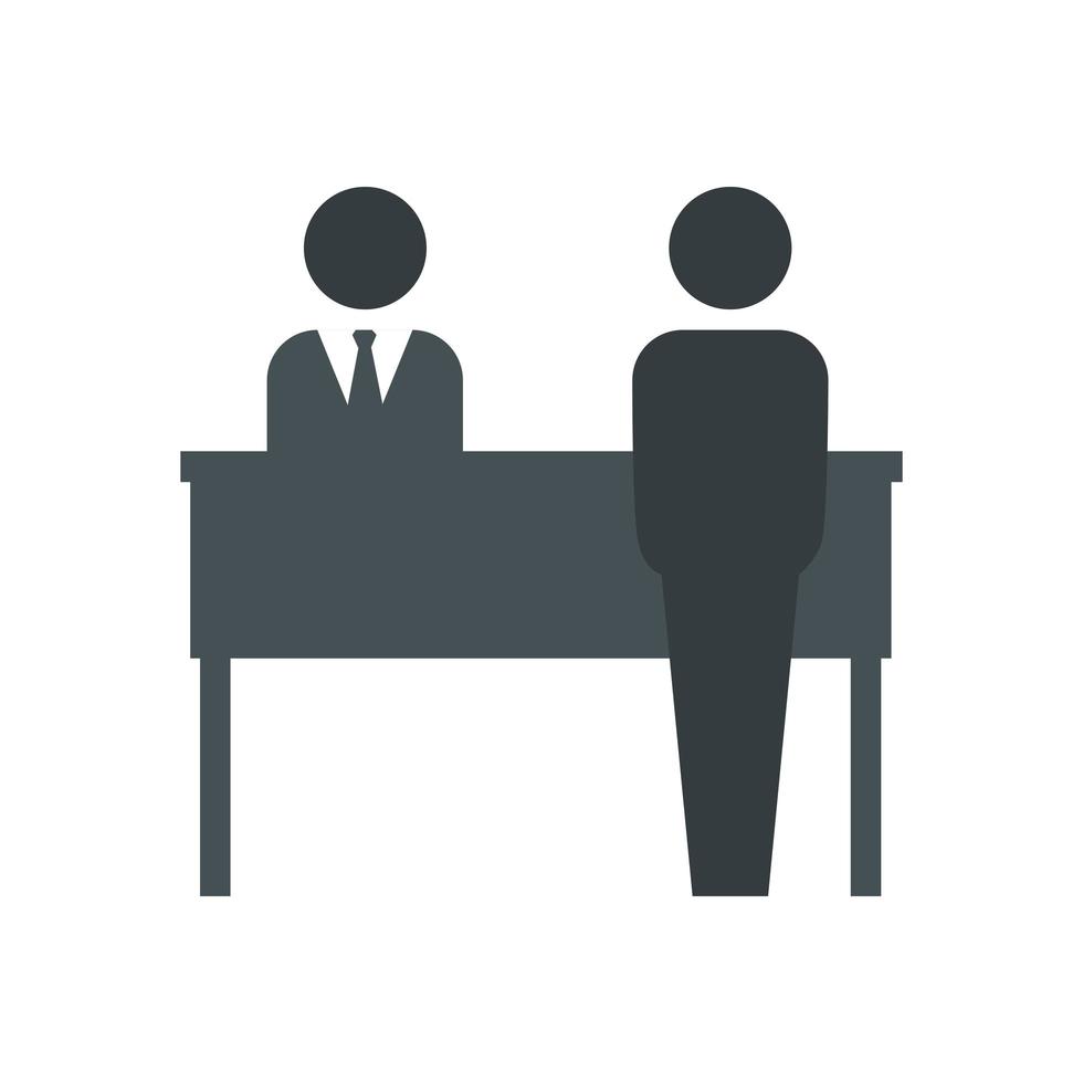 Isolated hotel receptionist avatar icon vector design