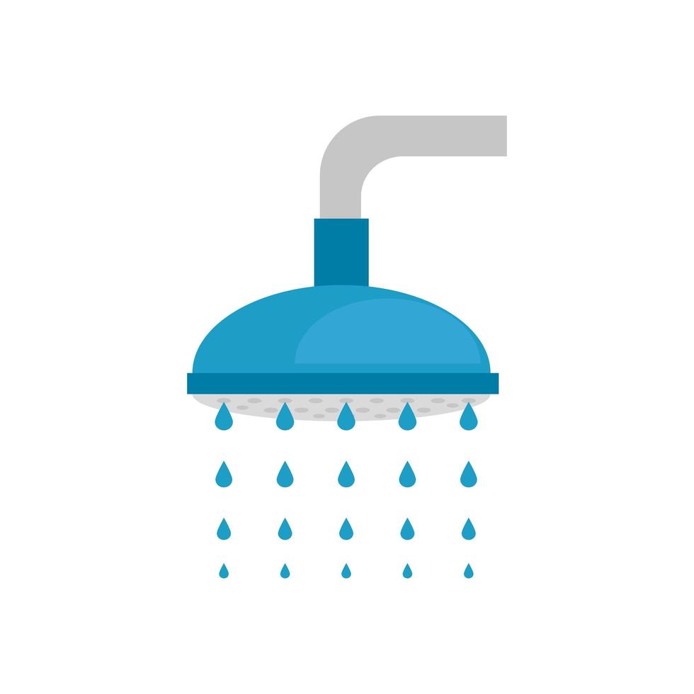 Isolated shower icon vector design