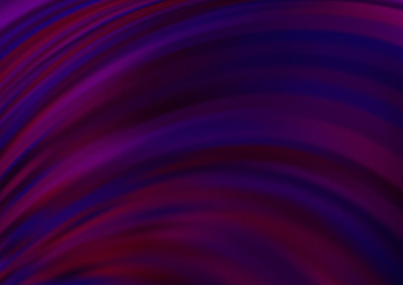 Dark Purple vector background with curved circles.