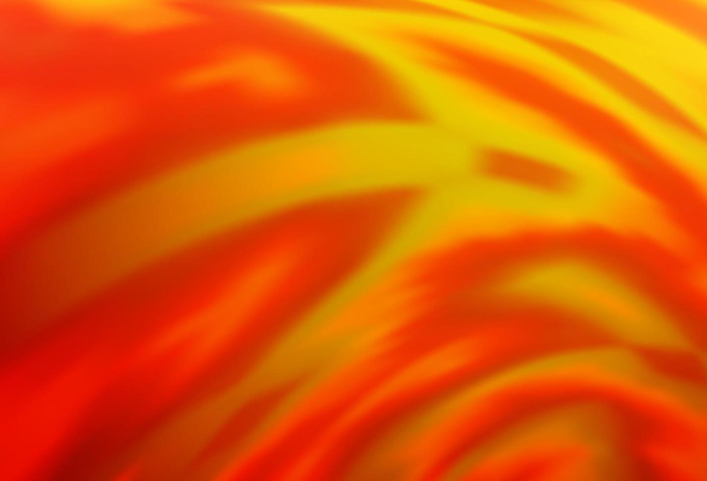 Light Red, Yellow vector blurred bright template.