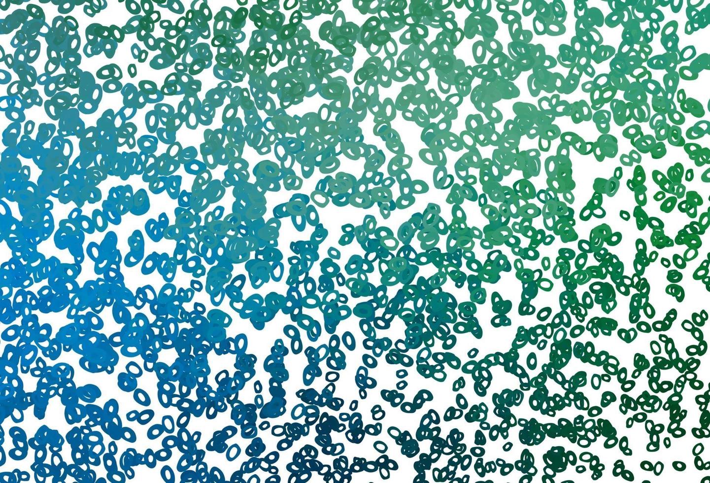 Light Blue, Green vector layout with circle shapes.