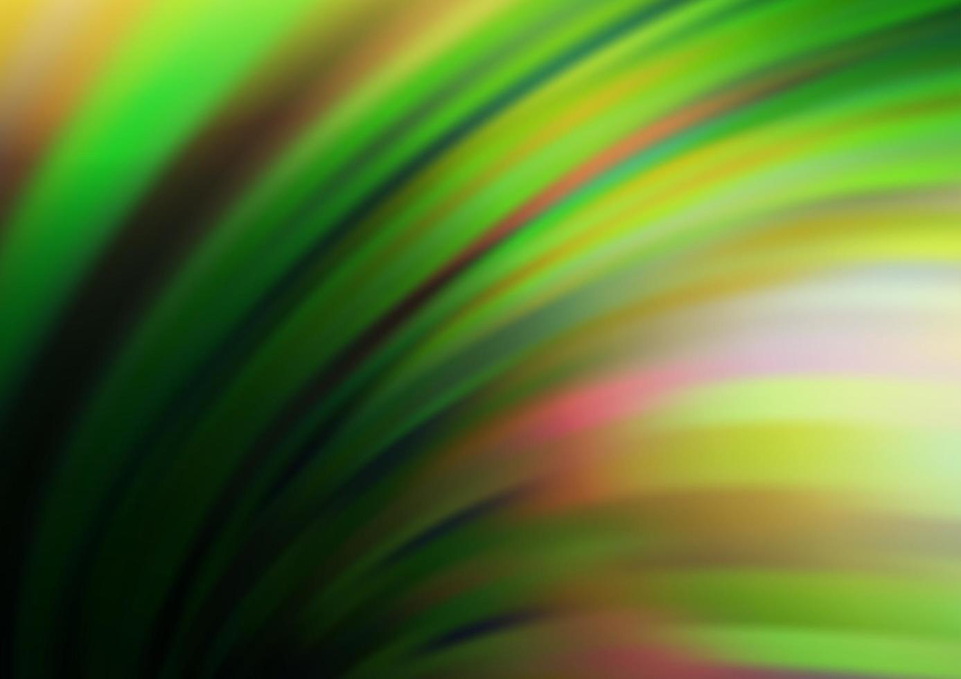 Dark Green, Yellow vector background with lamp shapes.