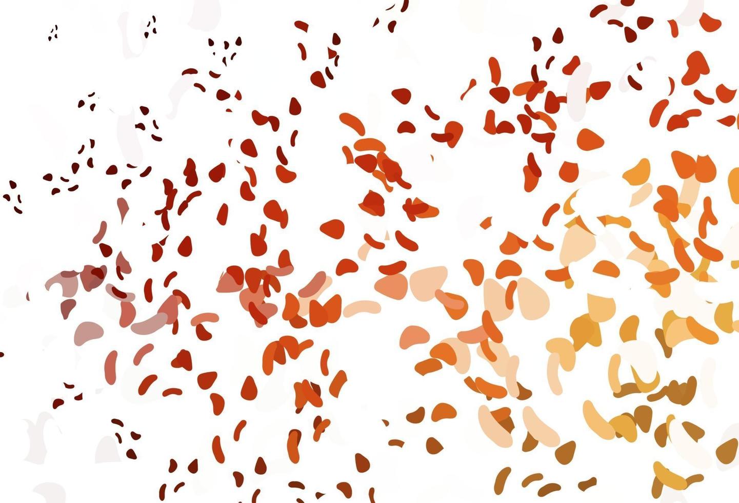 Light Red, Yellow vector template with memphis shapes.