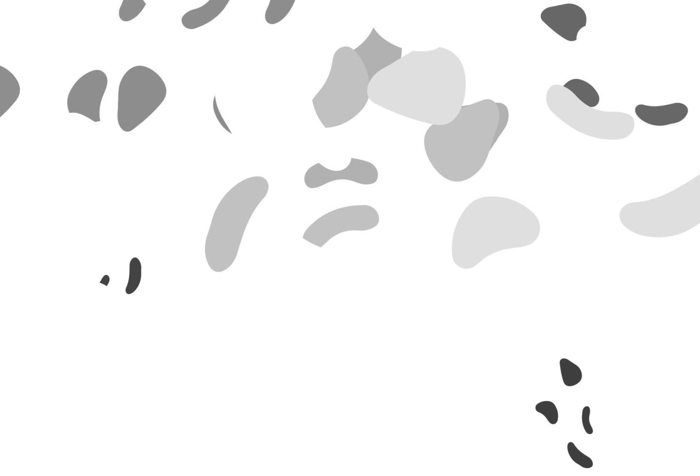 textura de vector gris plateado claro con formas aleatorias.