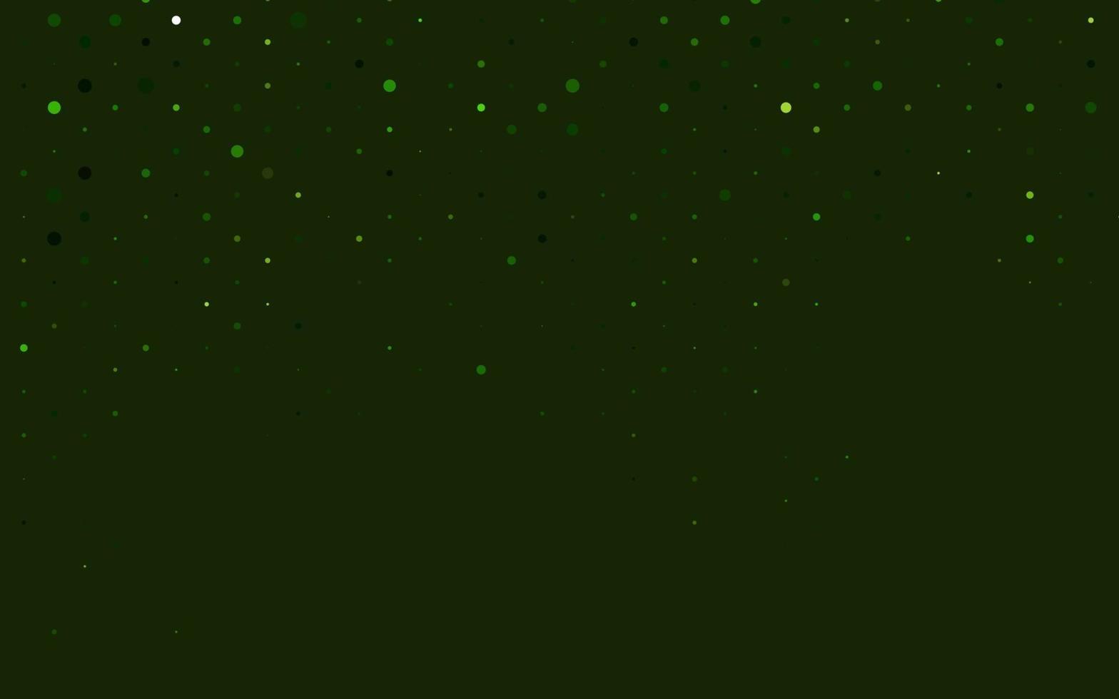 Light Green vector cover with spots.