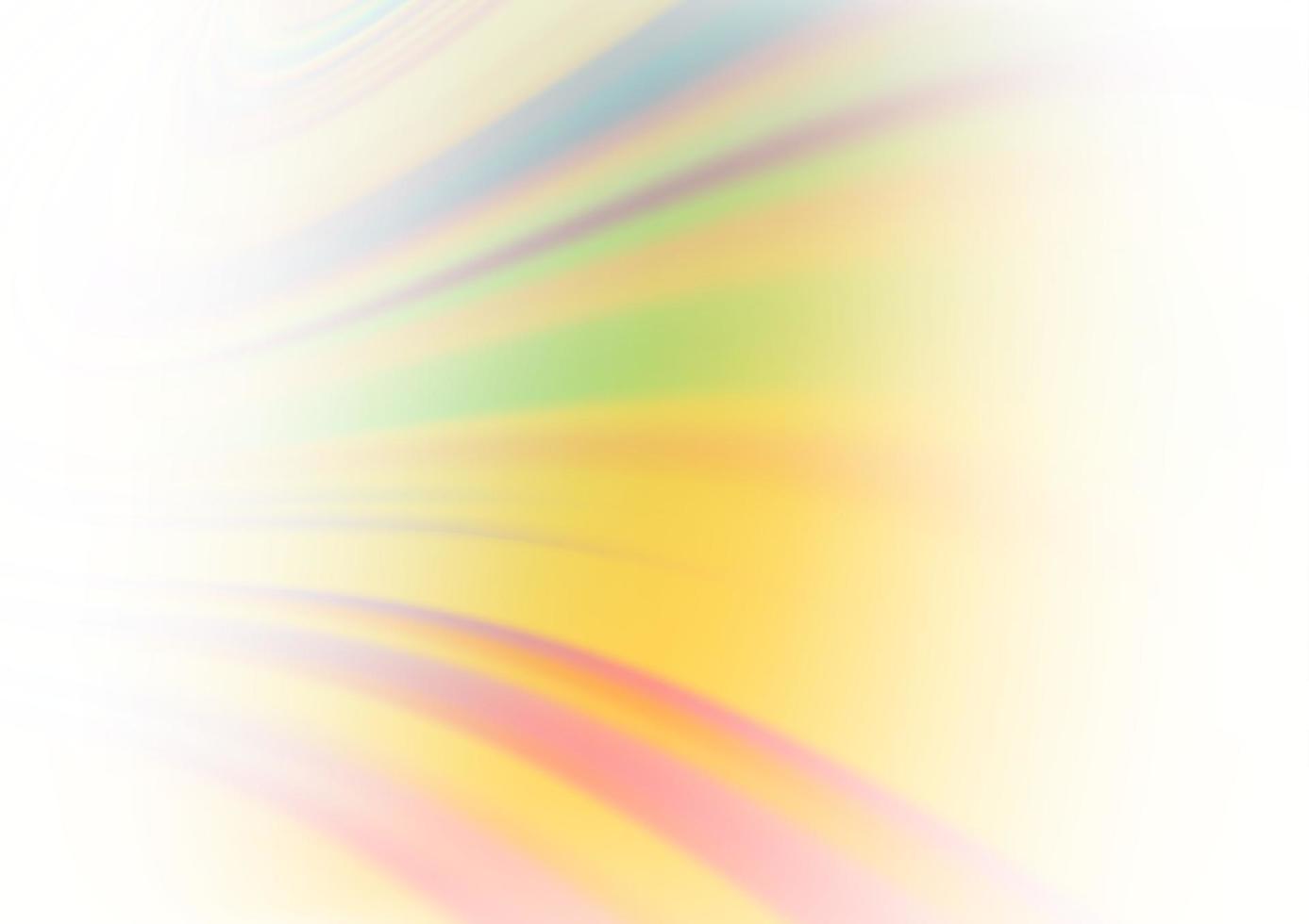 Light Green, Yellow vector abstract blurred pattern.