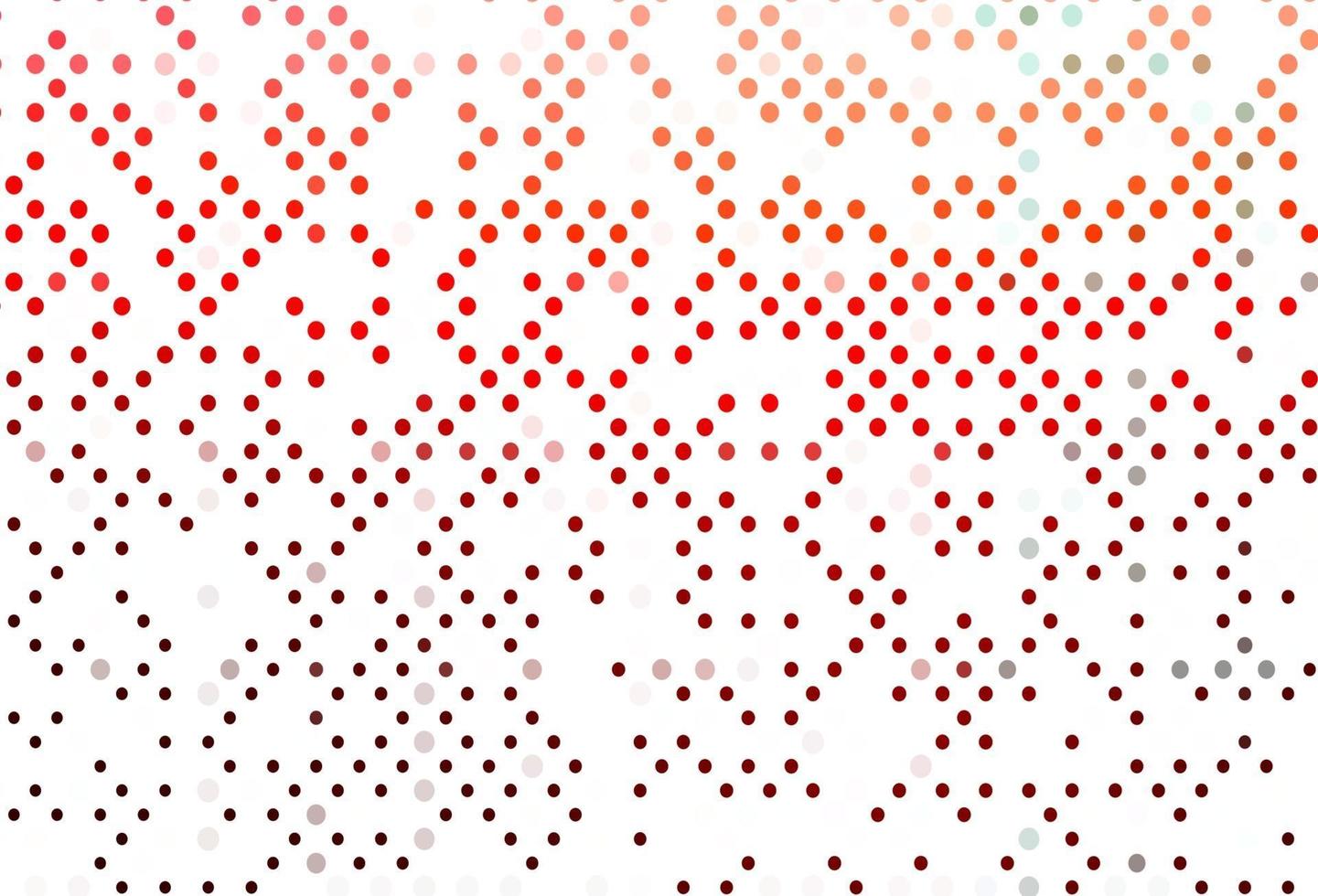 Light Red vector layout with circle shapes.