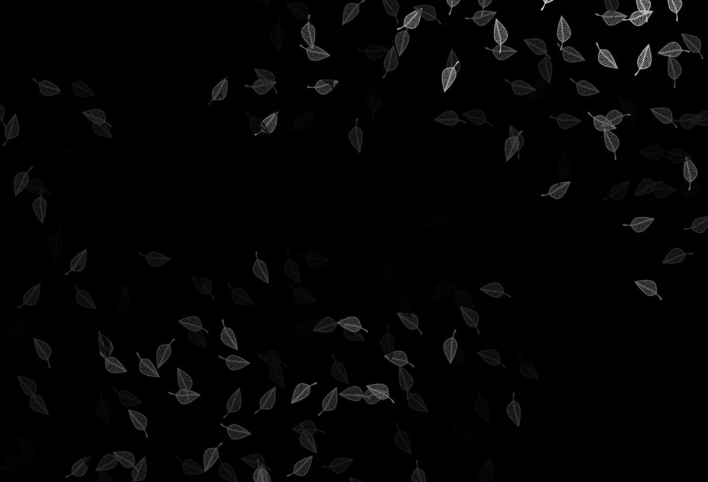 Dark Silver, Gray vector doodle backdrop.