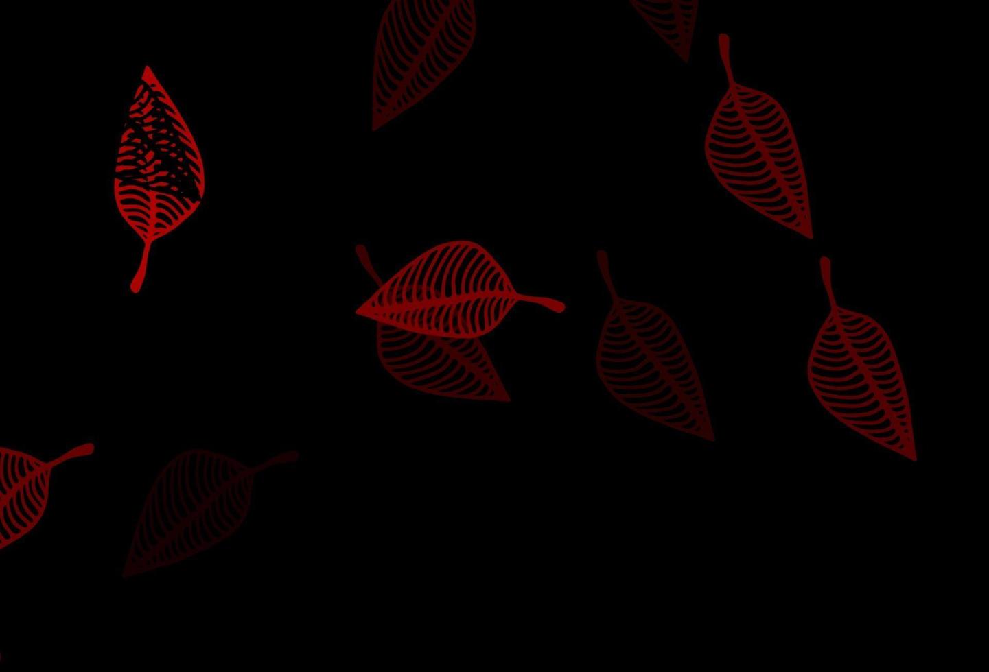 Dark Red vector sketch backdrop.