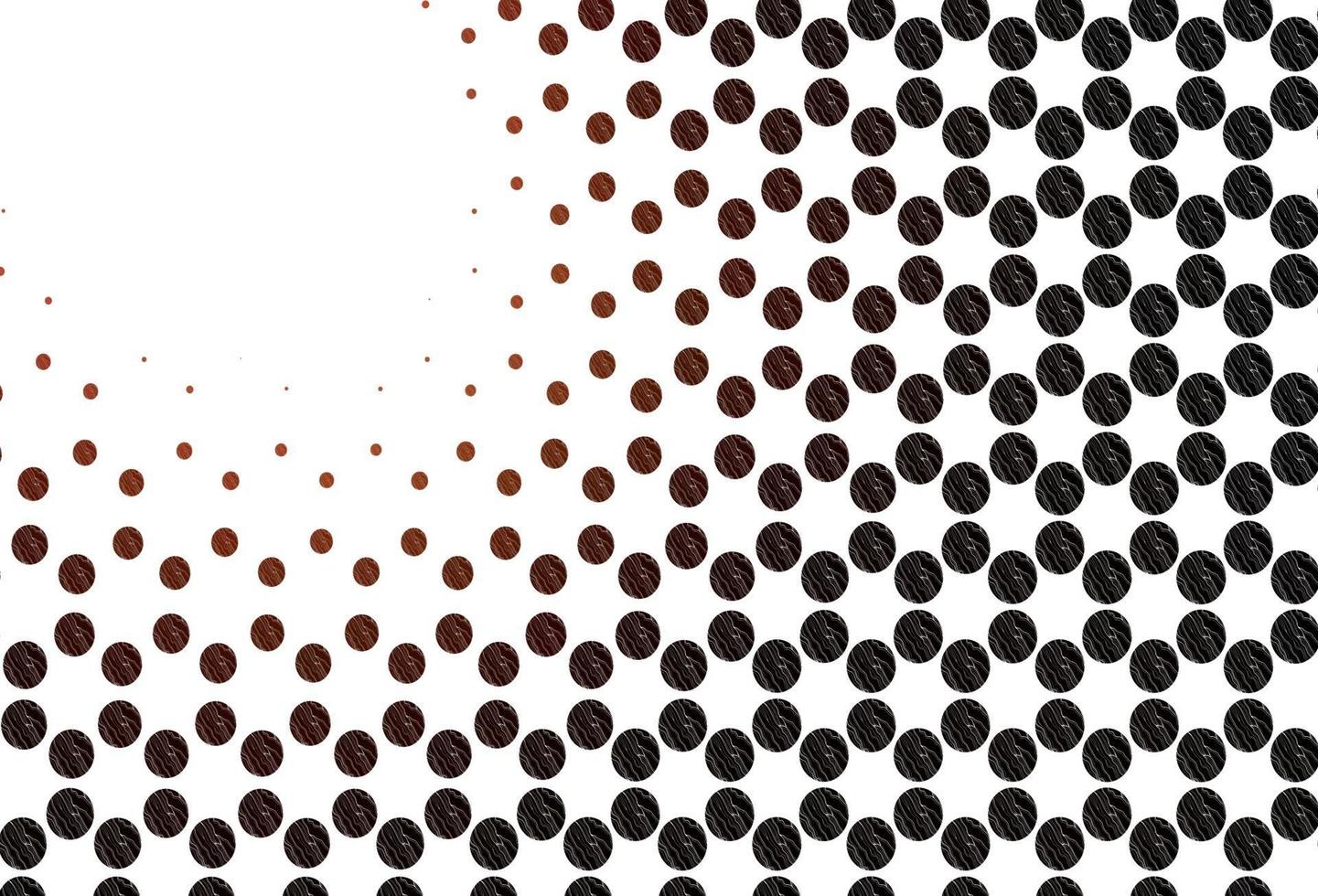 Light red vector pattern with spheres.