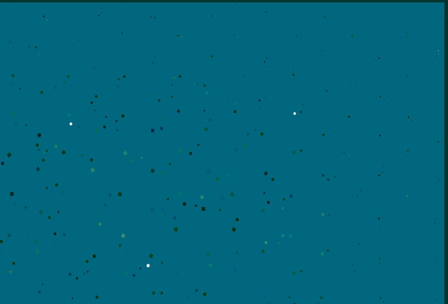 Light Blue, Green vector layout with circles, lines, rectangles.