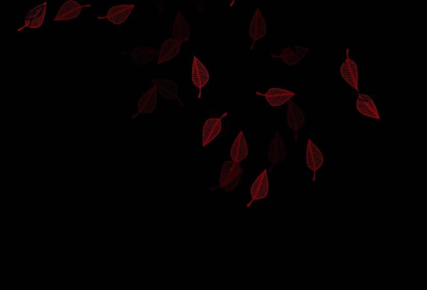 plantilla pintada a mano de vector rojo oscuro.