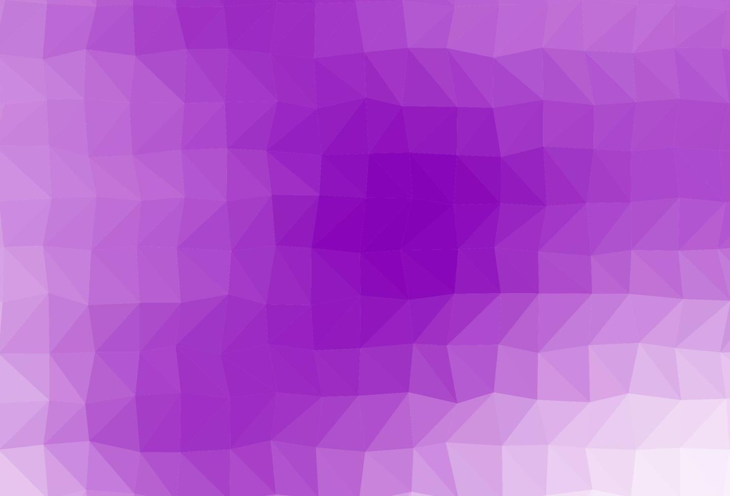 patrón poligonal de vector púrpura claro.