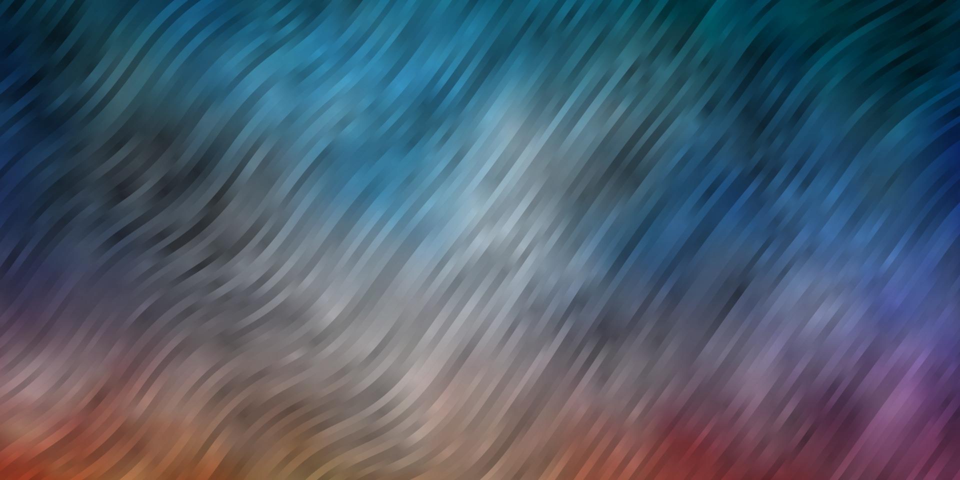 Light Blue, Red vector template with wry lines.