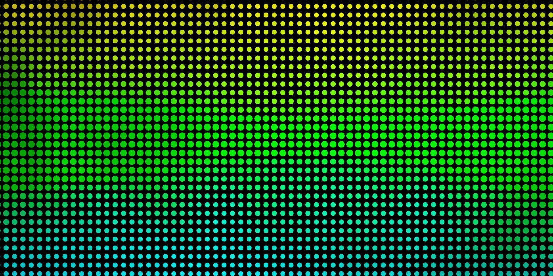 Light Blue, Yellow vector background with spots.