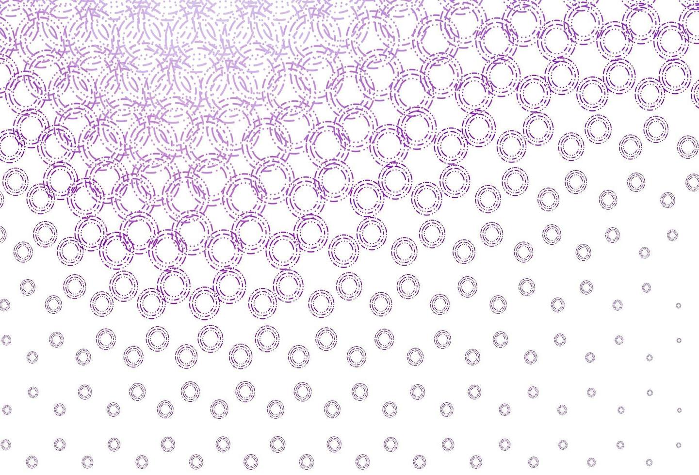 Light purple vector pattern with spheres.