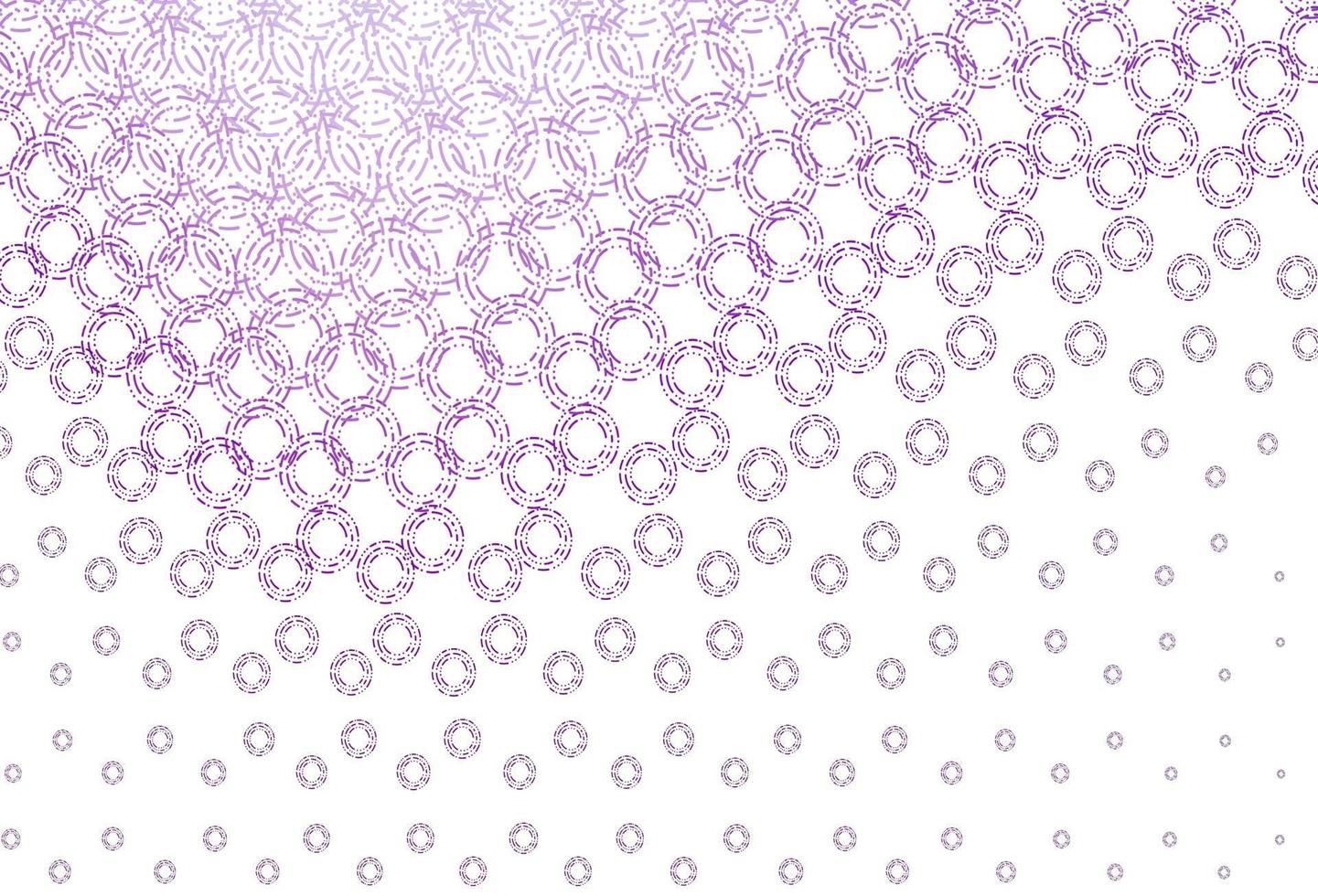 Light purple vector pattern with spheres.