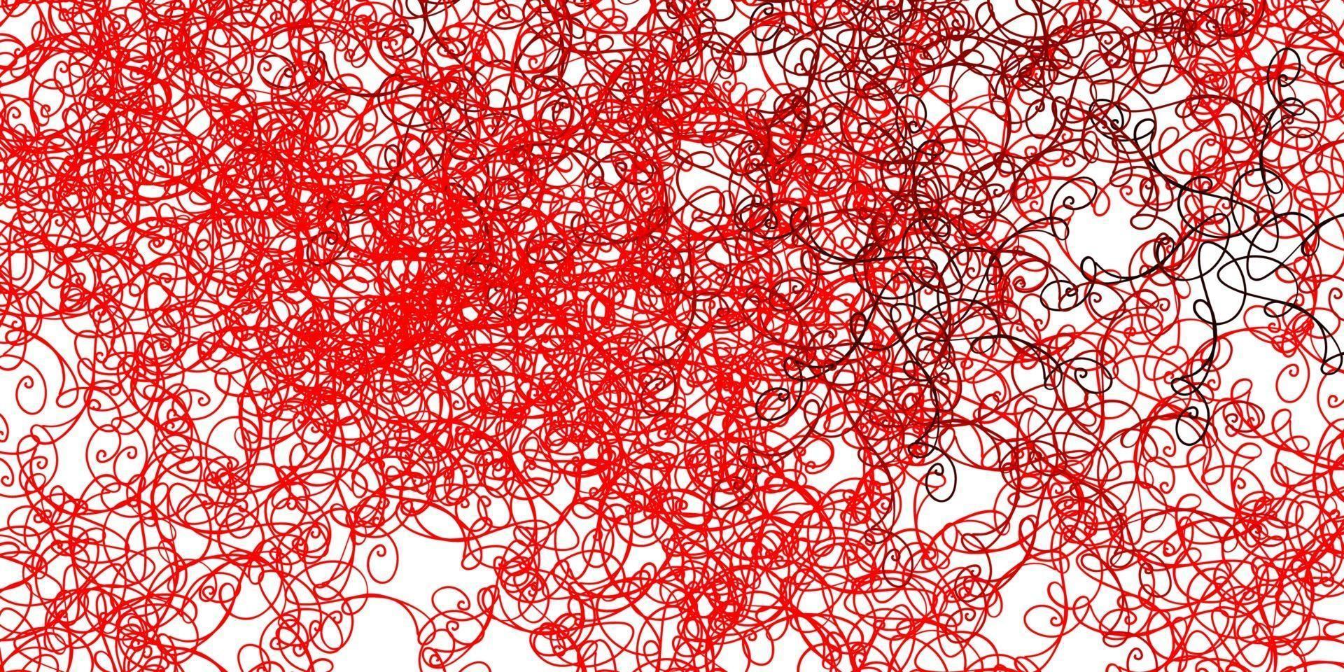 Light Red vector layout with wry lines.