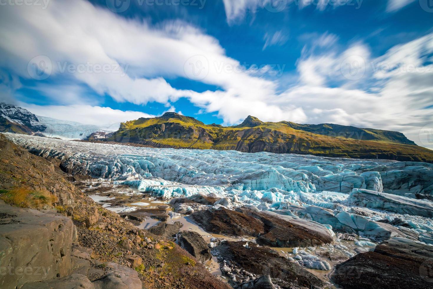 Svinafellsjokull glacier in Vatnajokull National Park photo