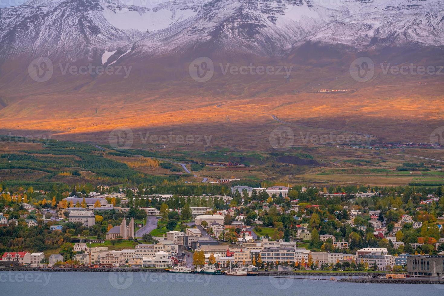 Iceland beautiful landscape, Icelandic nature landscape. photo