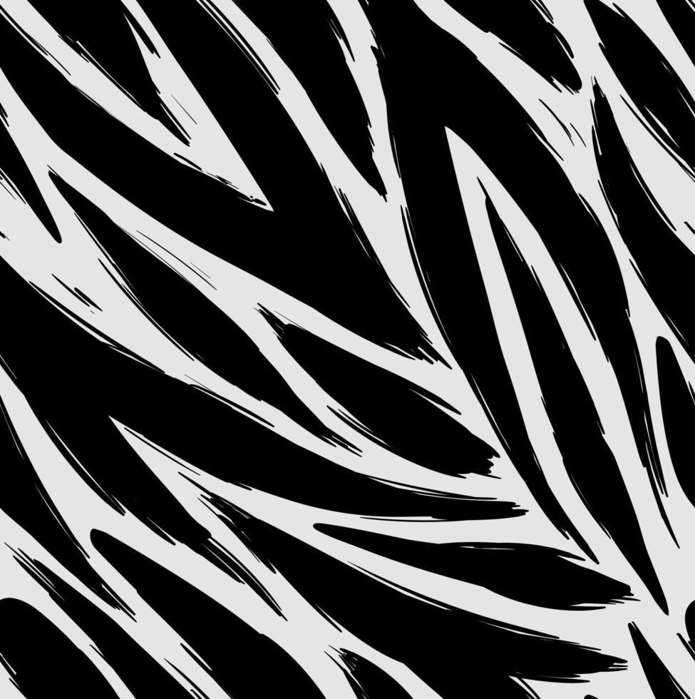 Seamless texture of zebra skin. vector