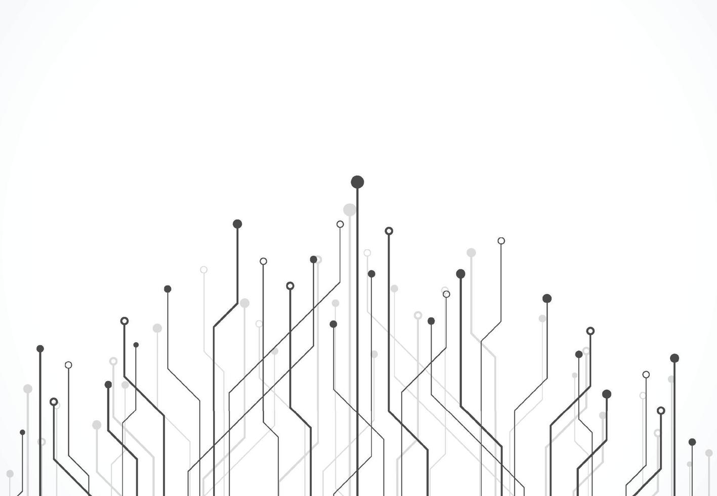 Abstract digital background with technology vector