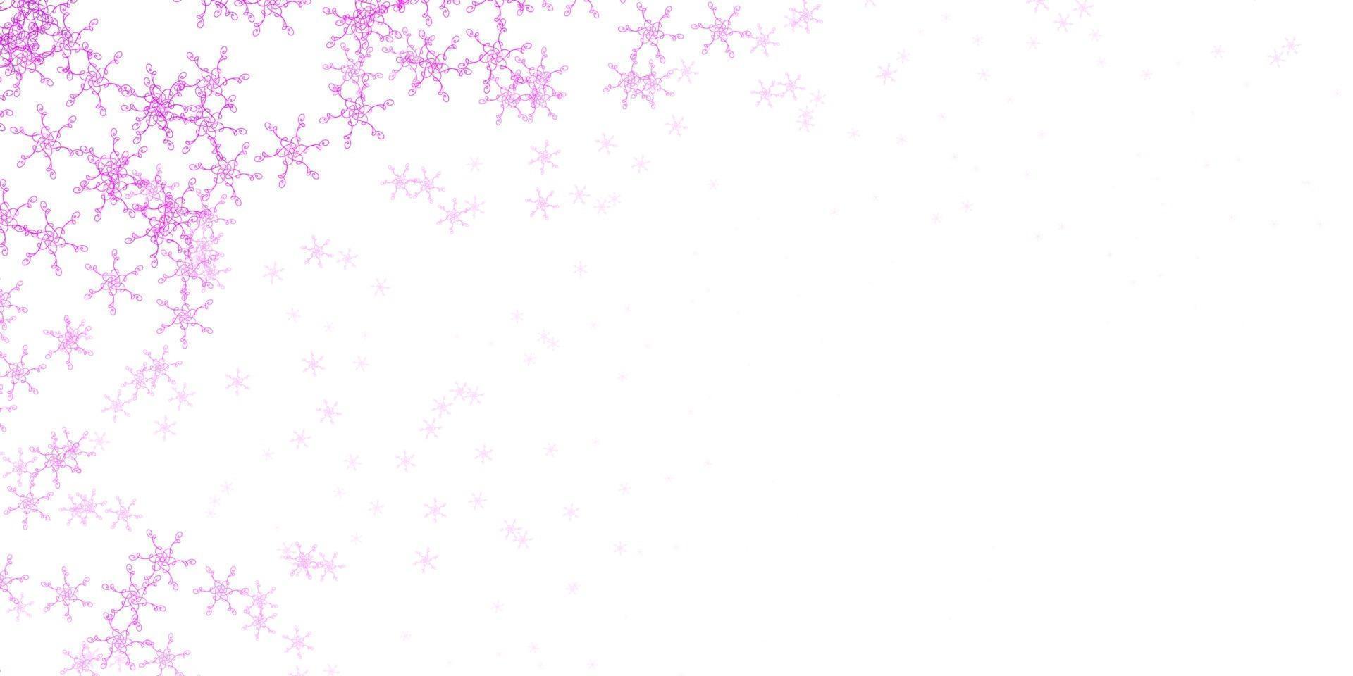 Light Purple vector pattern with curved lines.