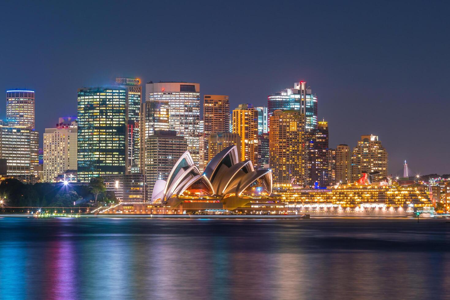 horizonte del centro de sydney foto