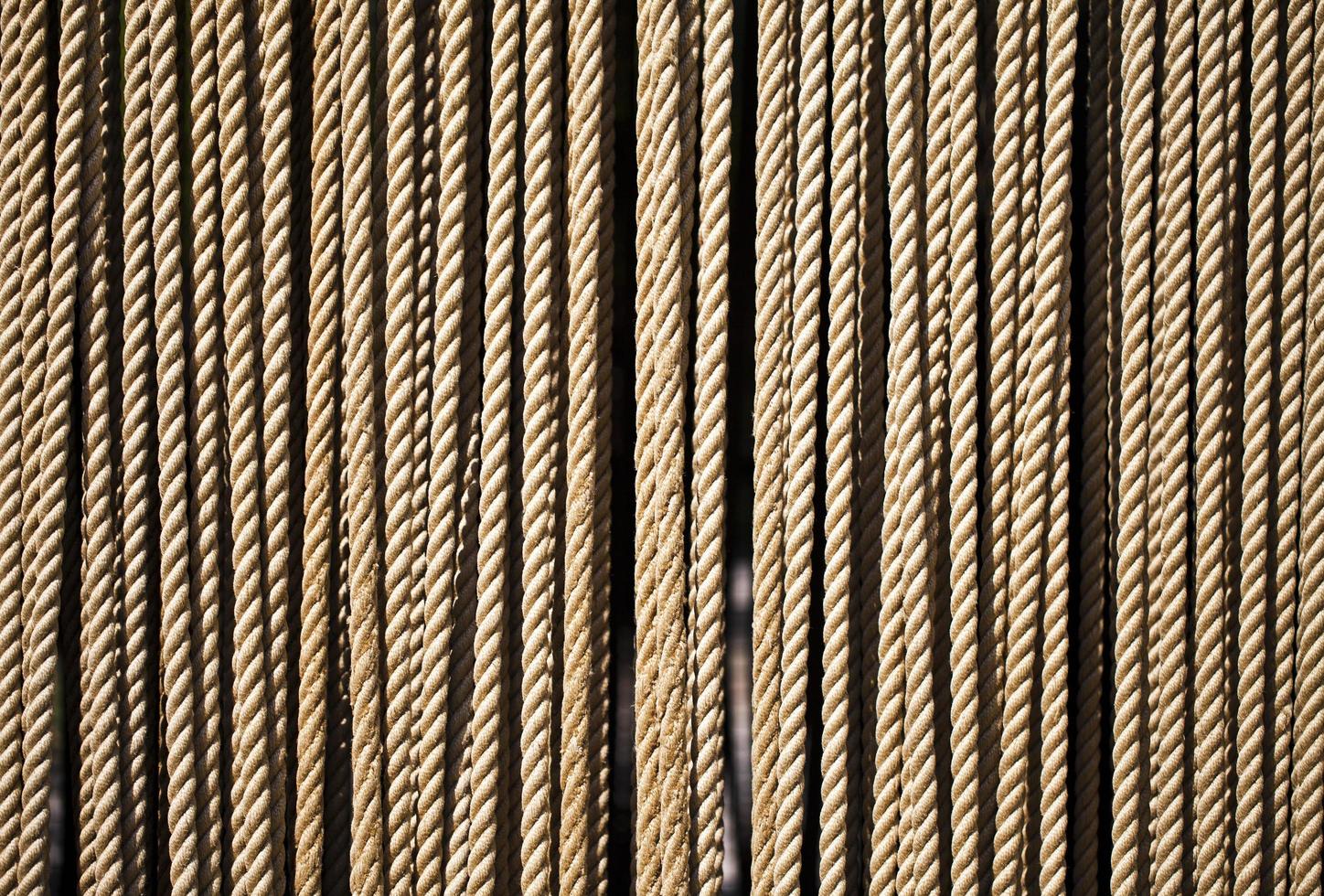 Abstract Connection of Rope Lines photo