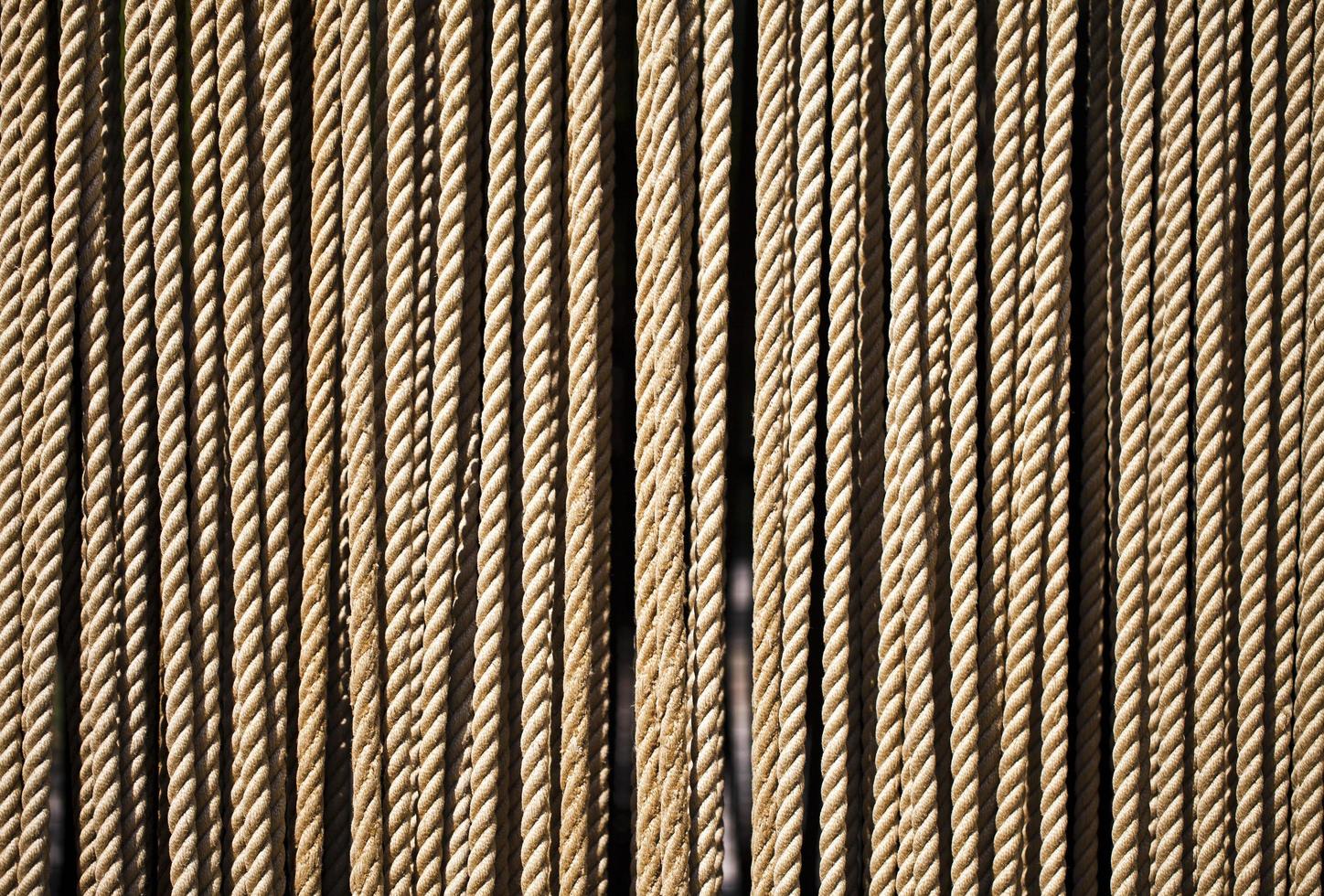 Abstract Connection of Rope Lines photo