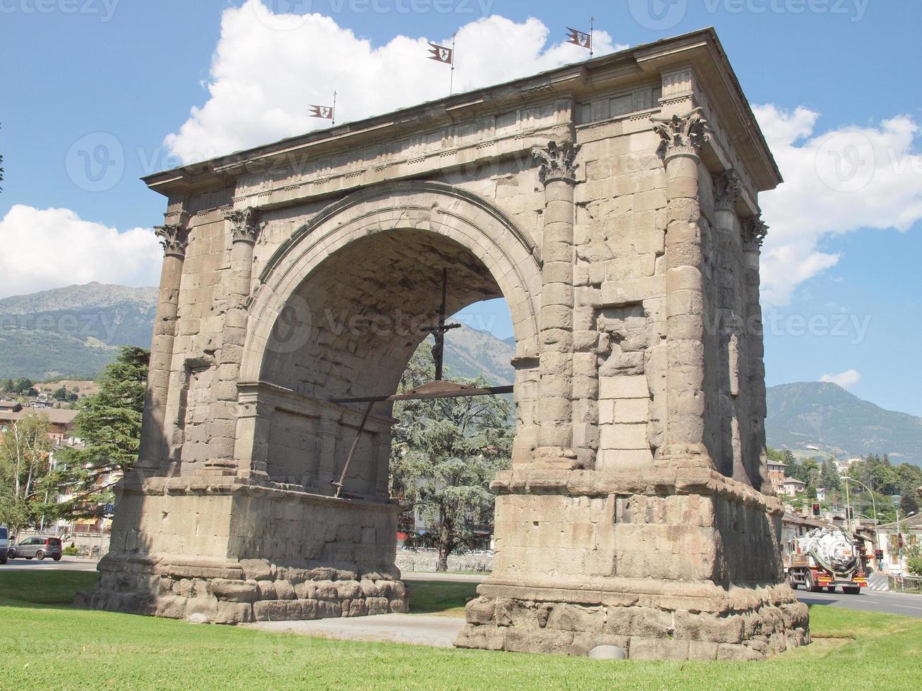Arch of August Aosta photo