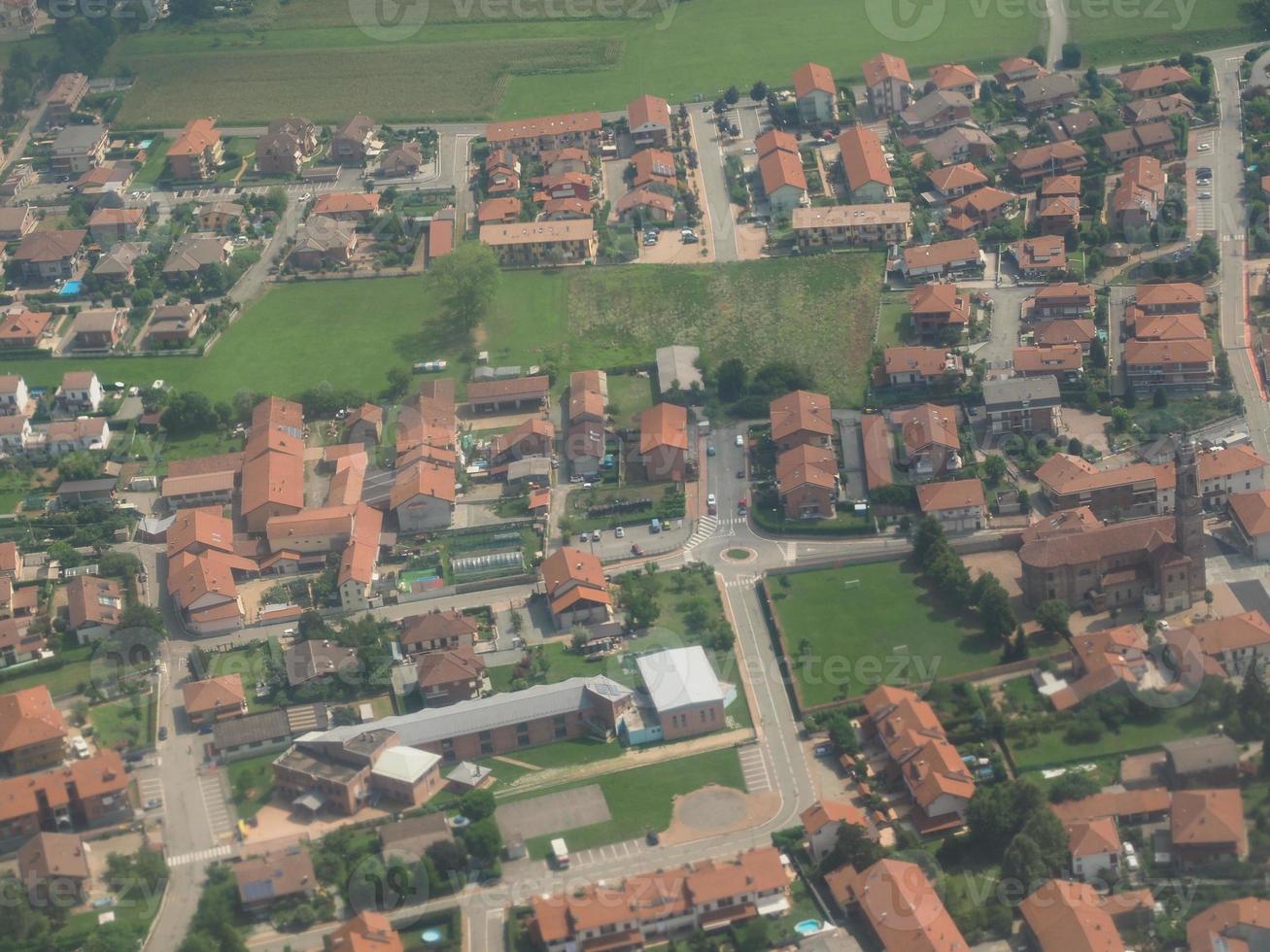 Aerial view of San Francesco Al Campo photo