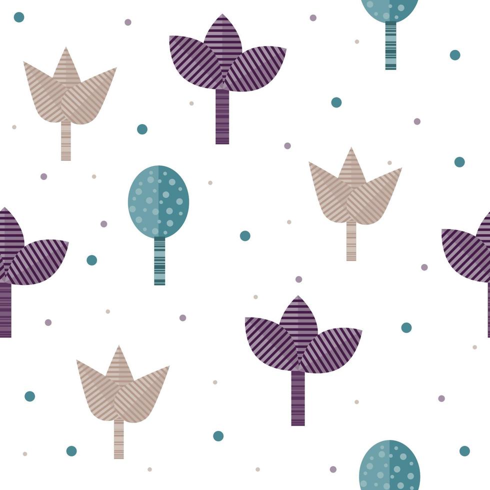 Seamless Textile Swatch Pattern Background for Baby Fabric vector