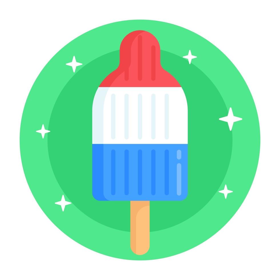 Patriot Popsicle and Dessert vector