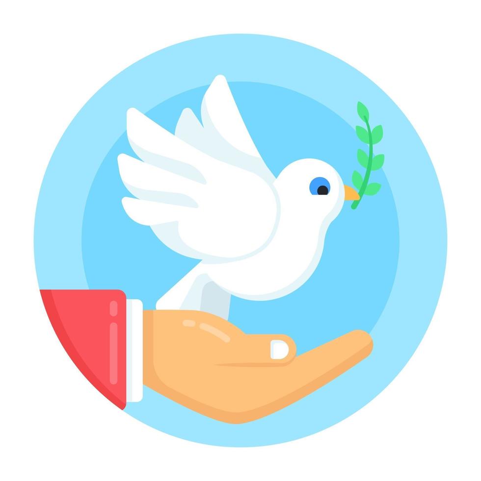 Dove Peace bird vector