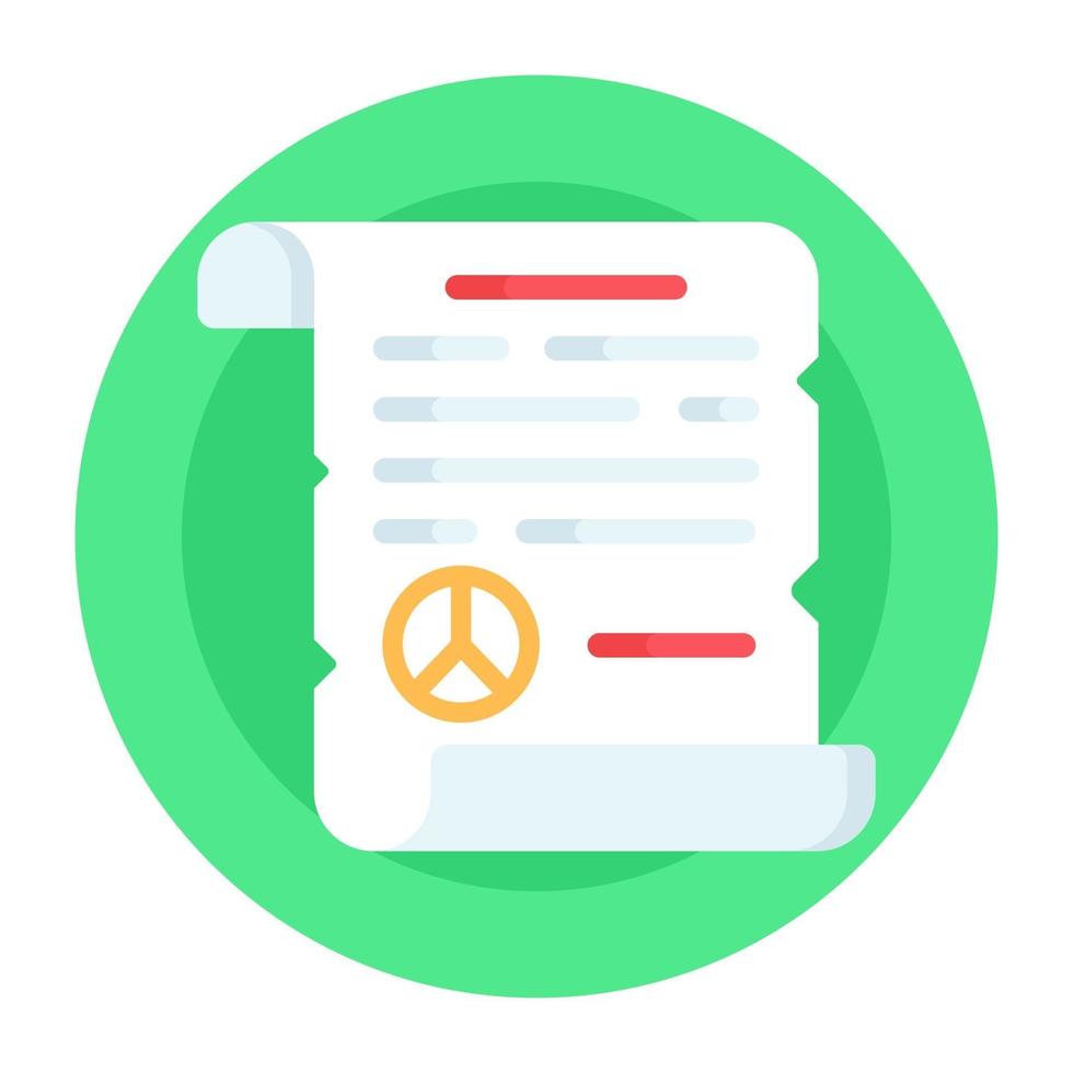 Peace Mail and Letter vector