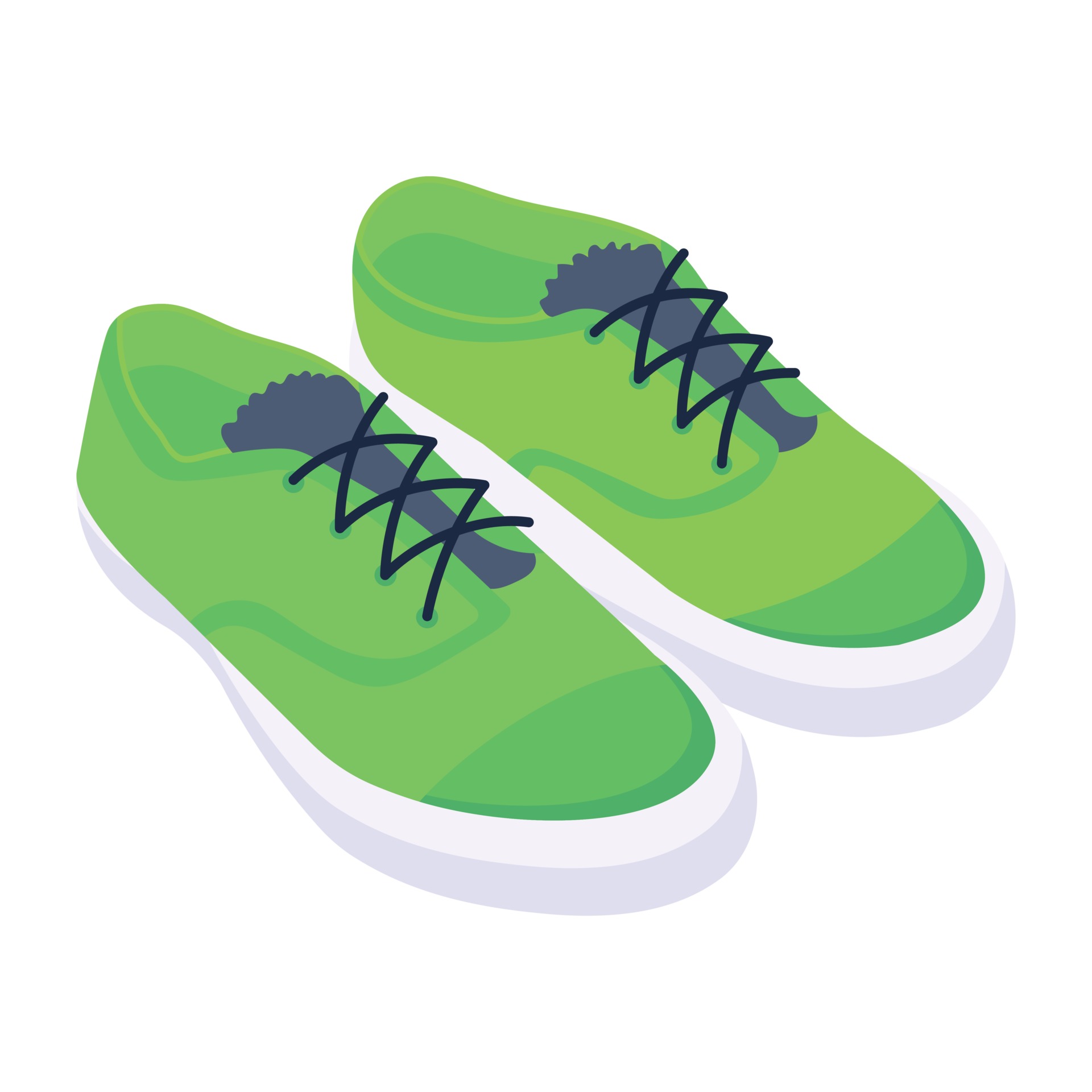 Joggers and Sneakers Shoes 3176143 Vector Art at Vecteezy