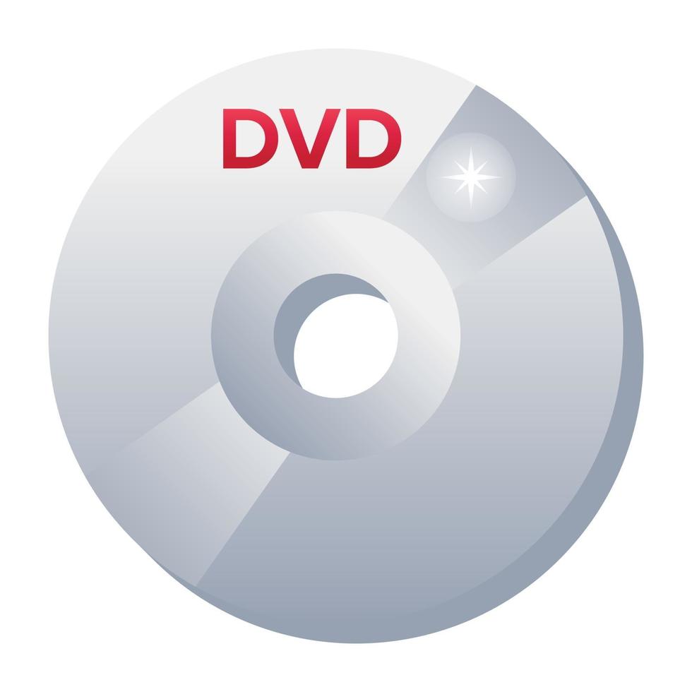 Dvd and compact   Disc vector