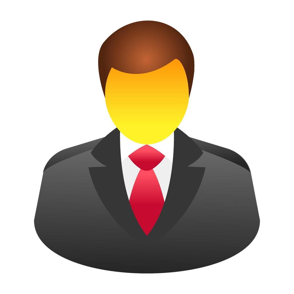 Businessman and User vector