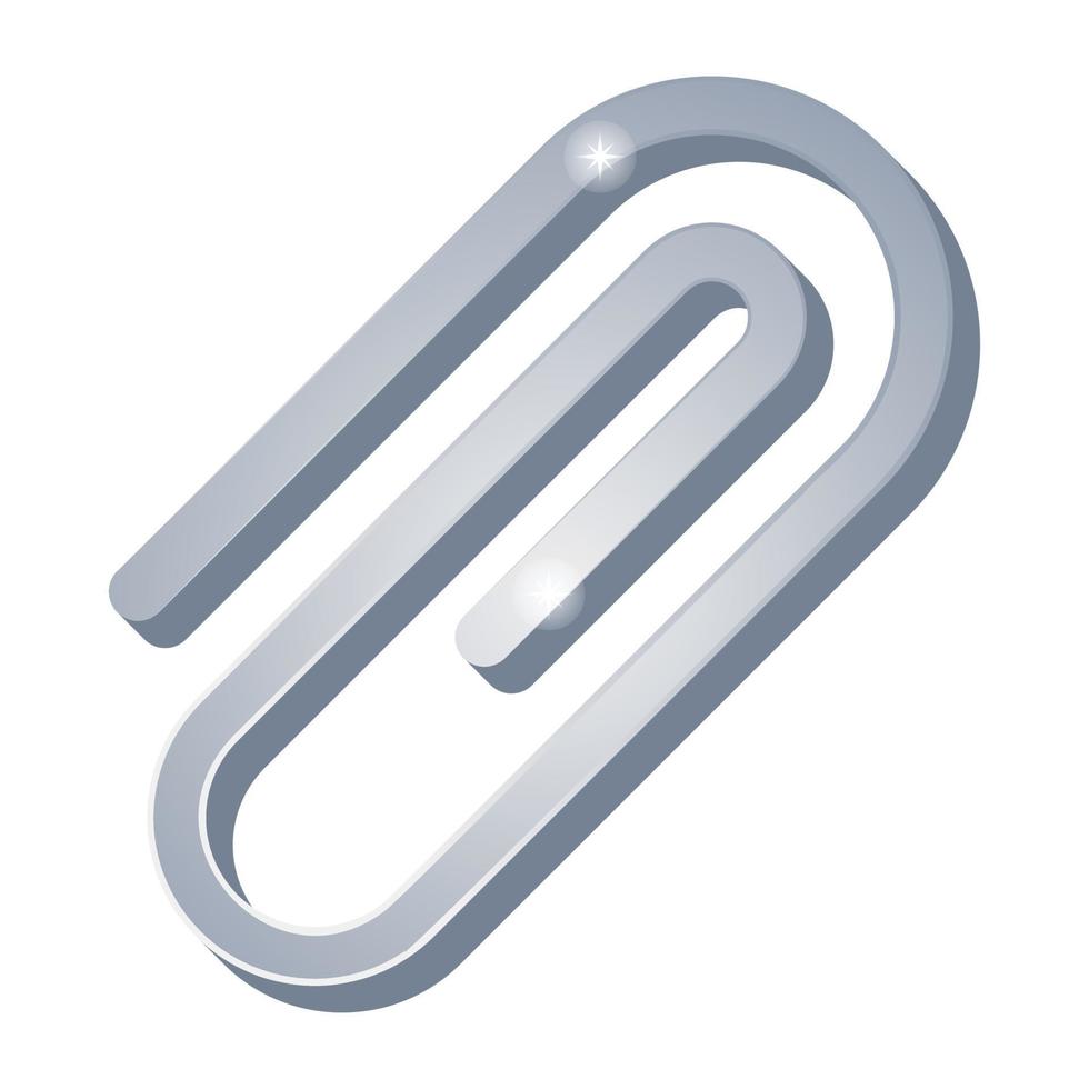 Paperclip and Attachment vector